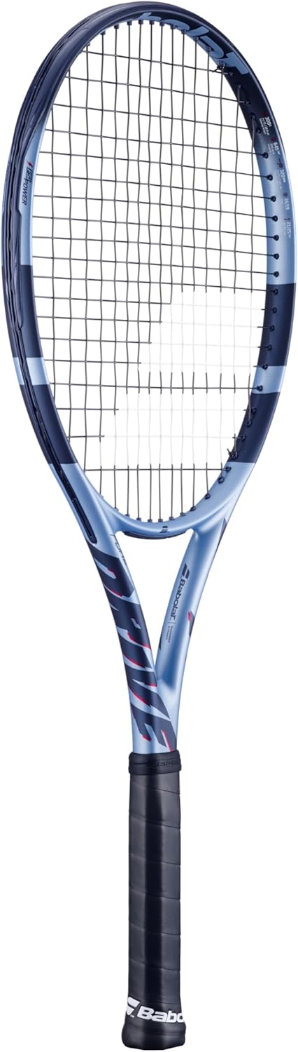 Pure Drive 11th Gen Tennis Racquet Strung with 16g Syn Gut at Mid